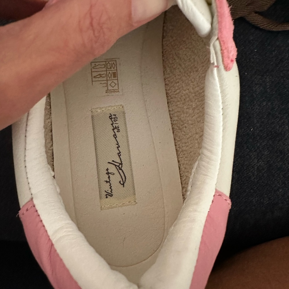 Vintage Havana Pink and Green Star Sneakers - Picture 2 of 4